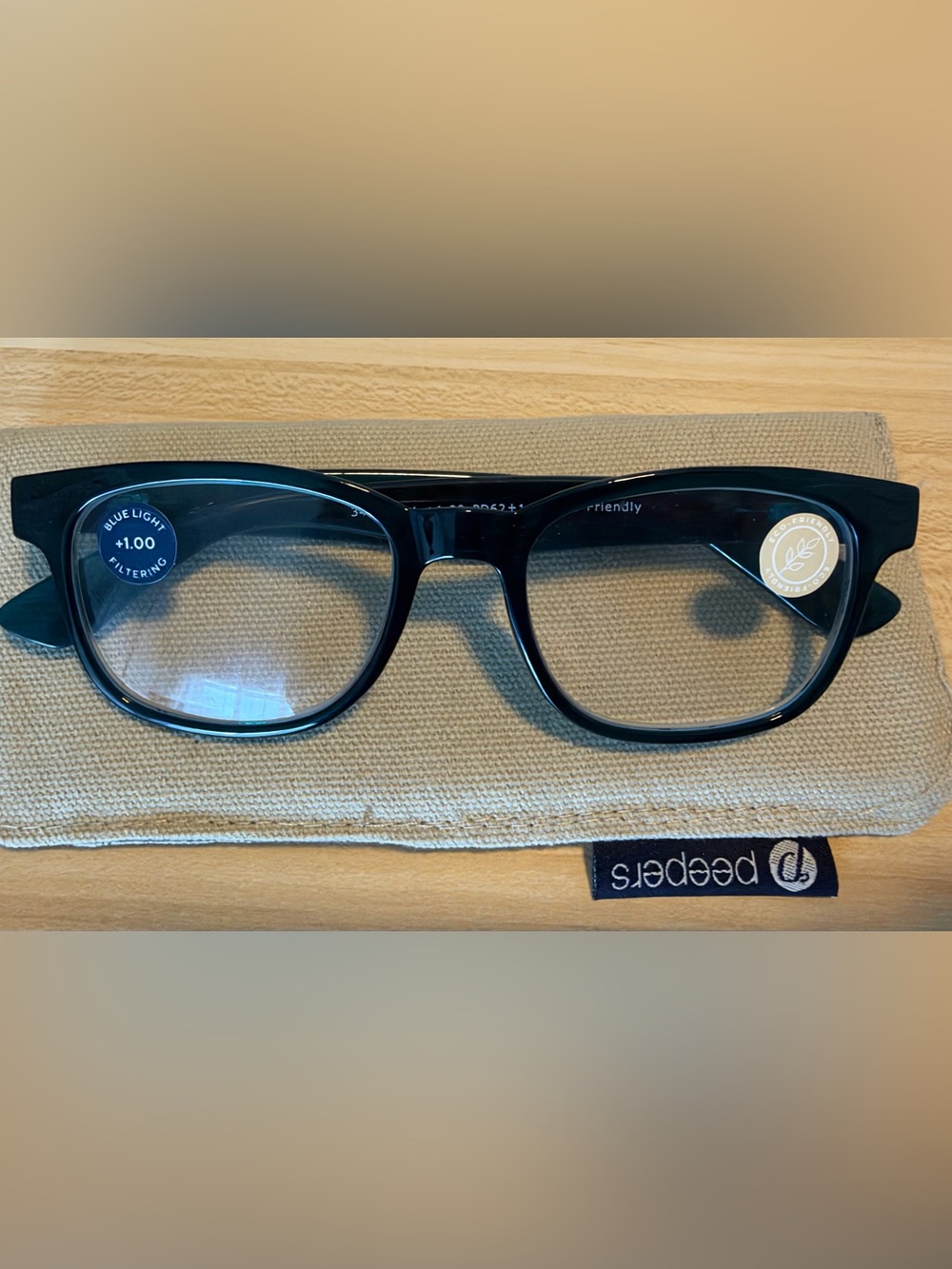 Peepers Kent +1.00 Blue Light Glasses - Teal